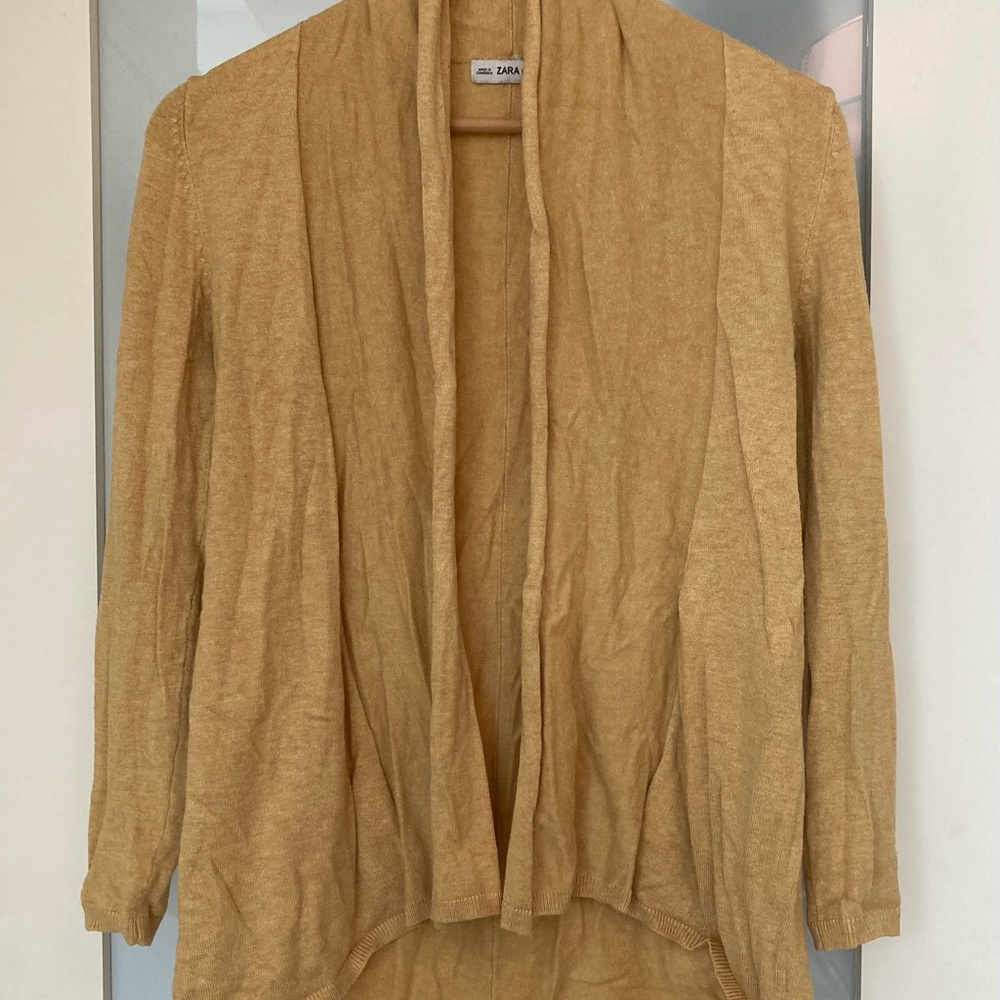 Zara Women's Tan Sweater